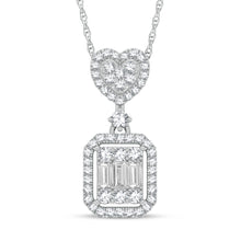 Cargar imagen en el visor de la galería, 10K 0.35ct Diamond Pendant