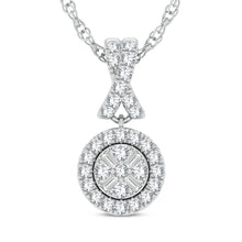 Load image into Gallery viewer, 10K 0.20ct Diamond Pendant