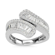 Load image into Gallery viewer, 14K White Gold Diamond 1 3/8 Ct.Tw. Fashion Ring