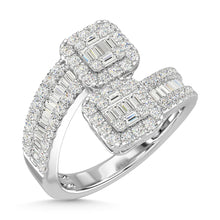 Load image into Gallery viewer, 14K White Gold Diamond 1 Ct.Tw. Fashion Ring