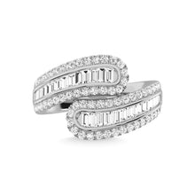 Load image into Gallery viewer, 14K White Gold Diamond 1 1/8 Ct.Tw. Fashion Ring