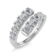 Load image into Gallery viewer, 14K White Gold Diamond 7/8 Ct.Tw. Fashion Ring