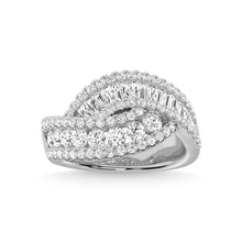 Load image into Gallery viewer, 14K White Gold Diamond 1 3/4 Ct.Tw. Fashion Ring