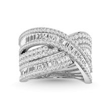 Load image into Gallery viewer, 14K White Gold Diamond 2 Ct.Tw. Fashion Ring