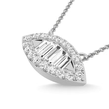 Load image into Gallery viewer, 14K White Gold Diamond 1/5 Ct.Tw. Fashion Pendant