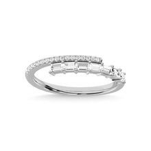 Load image into Gallery viewer, 14K White Gold Diamond 1/3 Ct.Tw. Fashion Ring