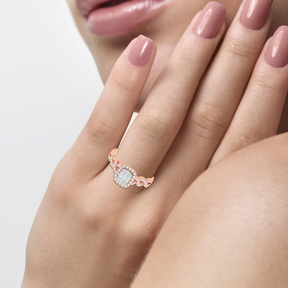 10K 0.50ct Fashion Ring