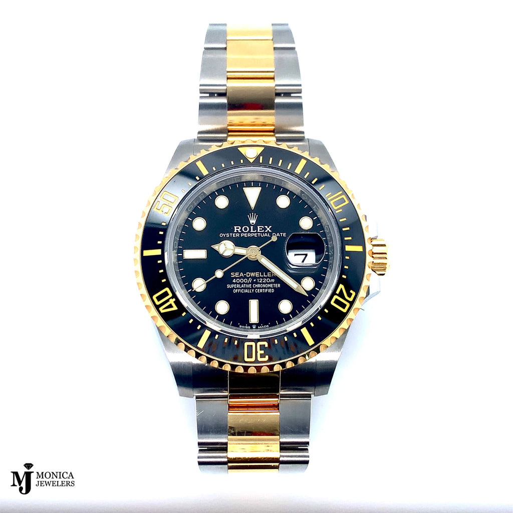 Preowned Rolex Sea-Dweller Two-Tone 126603