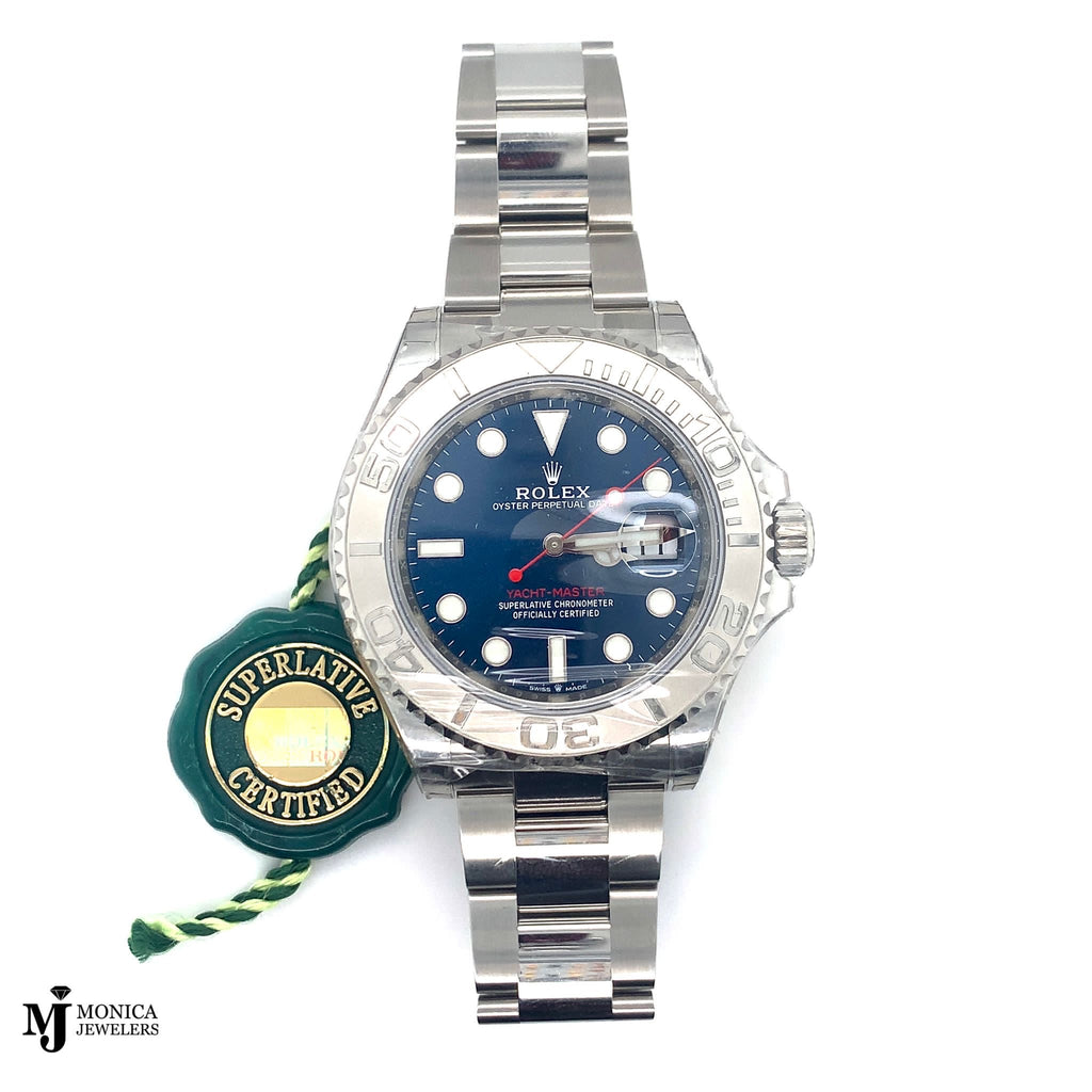 40mm Preowned Rolex Yacht-Master SS/PLAT 2022