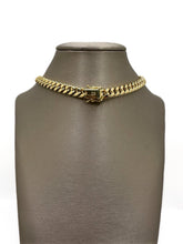 Cargar imagen en el visor de la galería, 10k Yellow Gold 9mm Solid Miami Cuban Chain