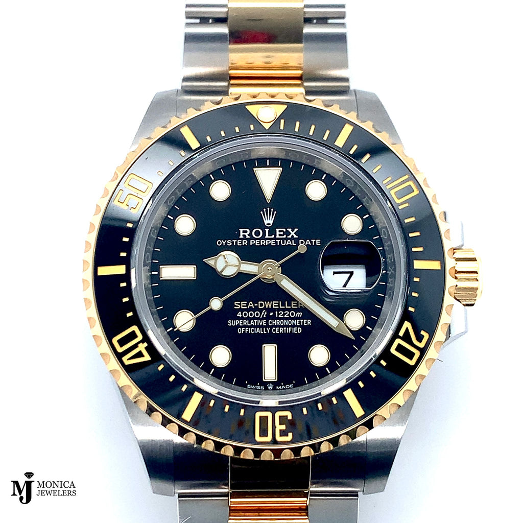 Preowned Rolex Sea-Dweller Two-Tone 126603