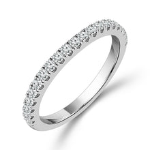 Cargar imagen en el visor de la galería, Diamond Bridal Set 2 ct tw Center EM 14k White Gold