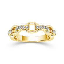 Cargar imagen en el visor de la galería, Diamond Band 0.20 ct tw 10k Yellow Gold