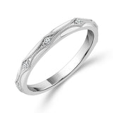 Diamond Band 0.06 ct tw 14k White Gold