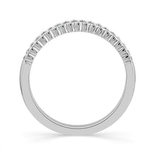 Load image into Gallery viewer, Diamond Band 0.09 ct tw 14k White Gold