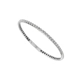 Diamond Bangle 0.84 ct tw 14k White Gold