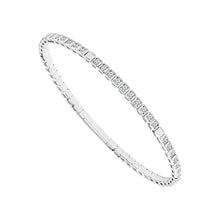 Cargar imagen en el visor de la galería, Diamond Bangle 1.50 ct tw 14k White Gold