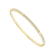 Cargar imagen en el visor de la galería, Diamond Bangle 1.50 ct tw 14k White Gold