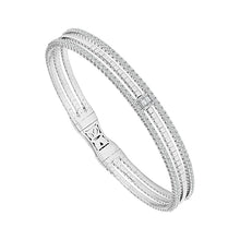 Cargar imagen en el visor de la galería, Diamond Bangle 1 ct tw 14k White Gold