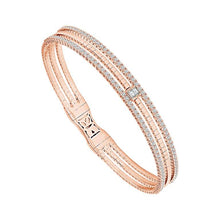 Cargar imagen en el visor de la galería, Diamond Bangle 1 ct tw 14k White Gold