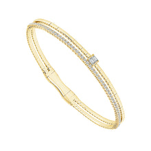 Cargar imagen en el visor de la galería, Diamond Bangle 0.50 ct tw 14k White Gold