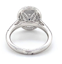 Cargar imagen en el visor de la galería, 10k white gold diamond engagement ring 0.50ctw