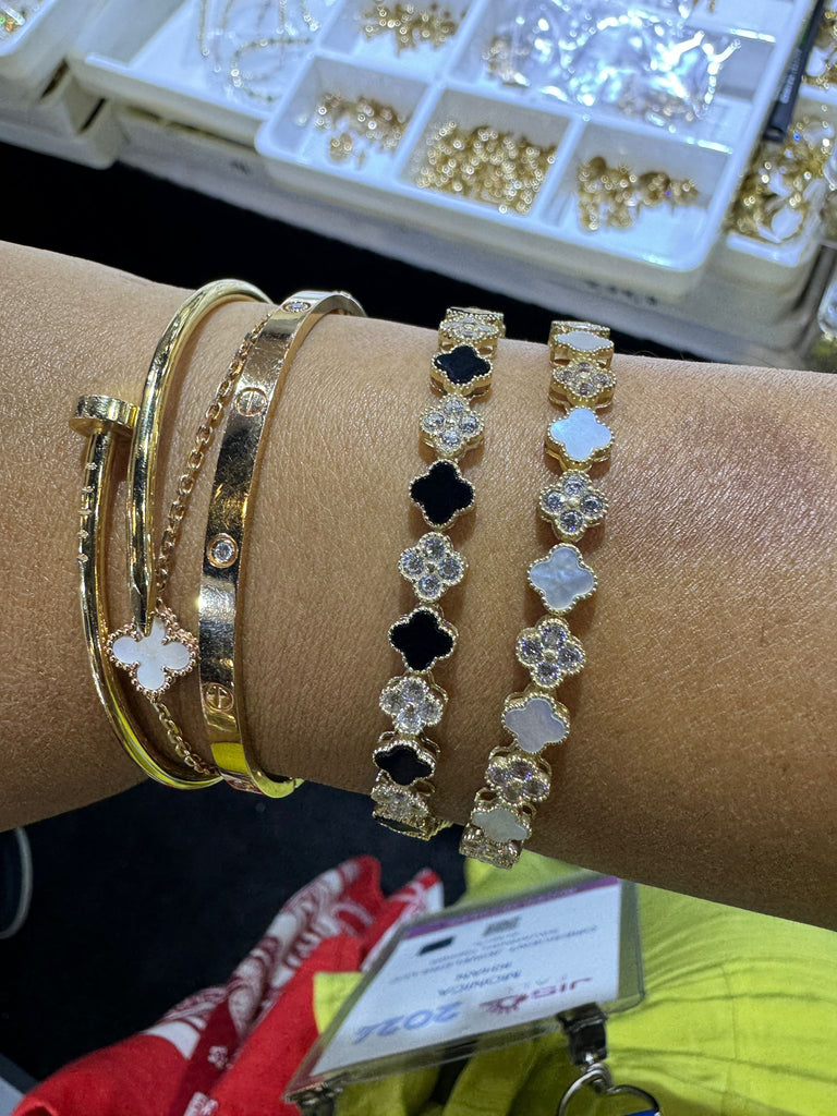 10k Yellow Gold CZ Fashion Bracelets *Instagram Promo Pre-Order*