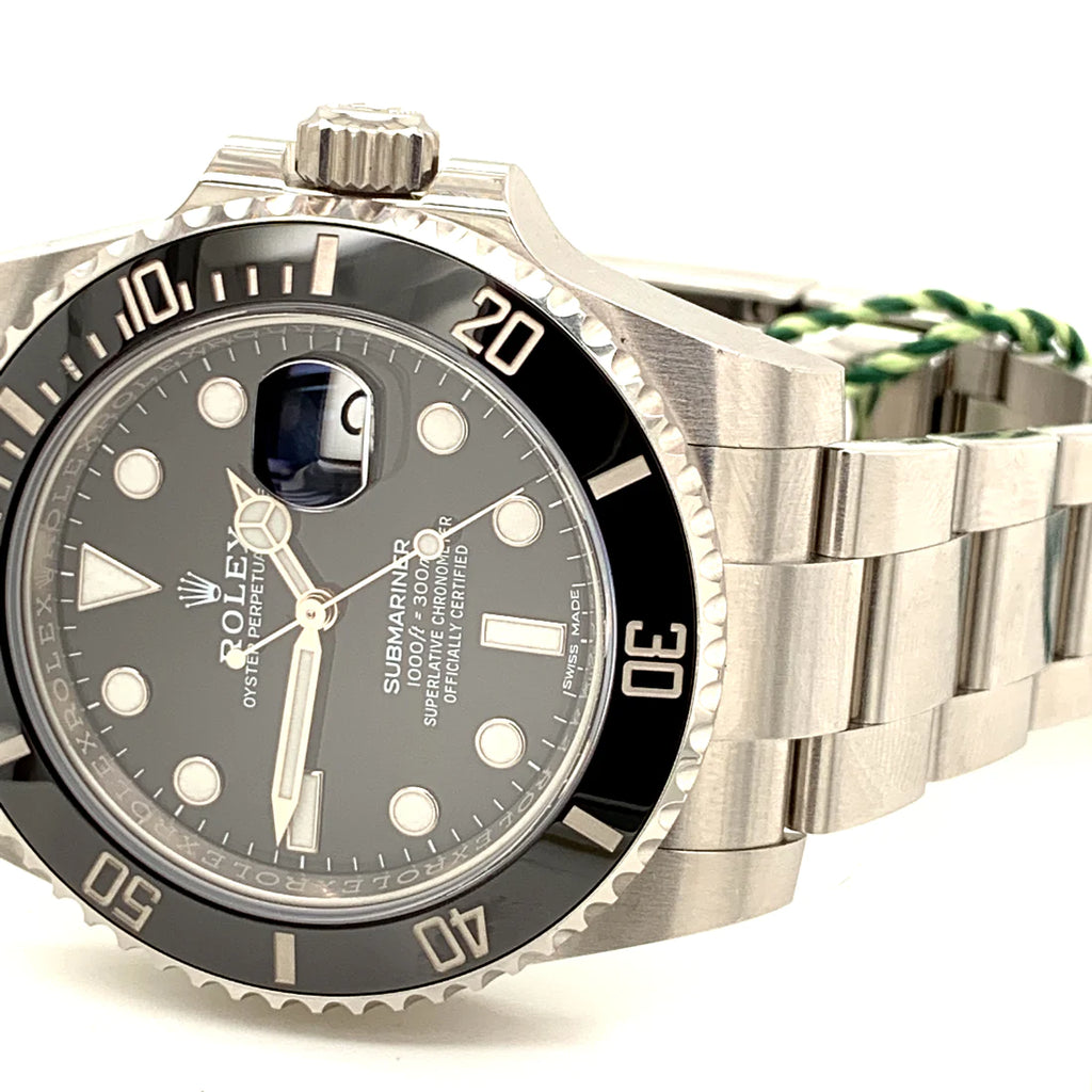 Preowned Rolex 116610LN Stainless Steel Submariner 40mm Black Dial Ceramic