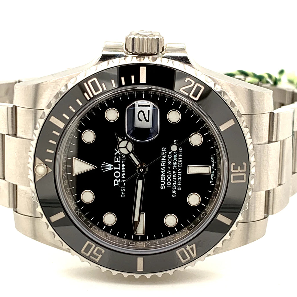 Preowned Rolex 116610LN Stainless Steel Submariner 40mm Black Dial Ceramic