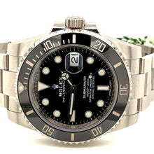 Cargar imagen en el visor de la galería, Preowned Rolex 116610LN Stainless Steel Submariner 40mm Black Dial Ceramic