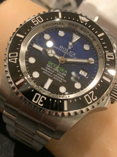 Cargar imagen en el visor de la galería, PREOWNED ROLEX DEEPSEA JAMES CAMERON 116660 BLACK BLUE