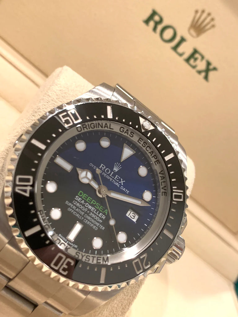 PREOWNED ROLEX DEEPSEA JAMES CAMERON 116660 BLACK BLUE