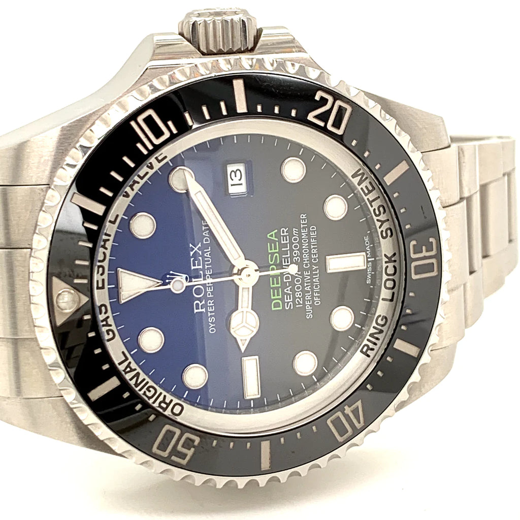 PREOWNED ROLEX DEEPSEA JAMES CAMERON 116660 BLACK BLUE