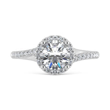 Load image into Gallery viewer, 10K White Gold Lab Grown Diamond 1 1/4 Ct.Tw. Engagement Ring