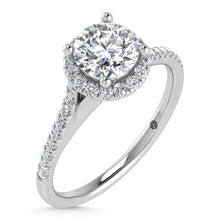 Load image into Gallery viewer, 10K White Gold Lab Grown Diamond 1 1/4 Ct.Tw. Engagement Ring