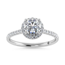 Load image into Gallery viewer, 10K White Gold Lab Grown Diamond 1 1/4 Ct.Tw. Engagement Ring