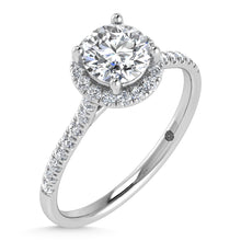 Load image into Gallery viewer, 10K White Gold Lab Grown Diamond 1 1/4 Ct.Tw. Engagement Ring