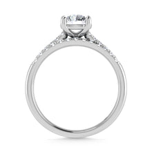 Load image into Gallery viewer, 10K White Gold Lab Grown Diamond 1 1/4 Ct.Tw. Classic Bridal Ring