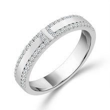 Load image into Gallery viewer, Diamond Band 0.25 ct tw 14k White Gold