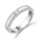 Diamond Band 0.25 ct tw 14k White Gold