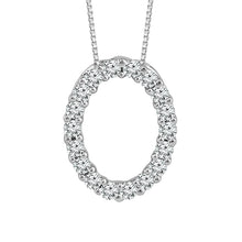 Cargar imagen en el visor de la galería, Diamond Fashion Pendant 0.1 ct tw 10k White Gold