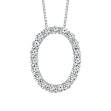 Cargar imagen en el visor de la galería, Diamond Fashion Pendant 0.25 ct tw 10k White Gold