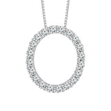 Diamond Fashion Pendant 0.5 ct tw 10k White Gold