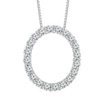 Diamond Fashion Pendant 1 ct tw 10k White Gold