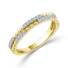 Cargar imagen en el visor de la galería, Diamond Band 0.20 ct tw 10K Yellow Gold