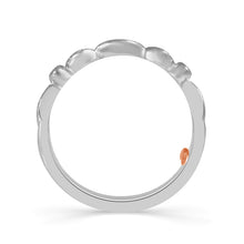 Cargar imagen en el visor de la galería, Diamond Band 0.09 ct tw 10k White Gold