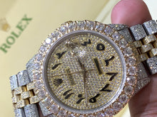 Load image into Gallery viewer, Preowned Rolex Datejust Yellow gold/Stainless Steel Jubilee Bussdown Arabic 18ctw