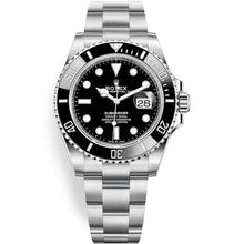 Cargar imagen en el visor de la galería, Preowned Rolex 116610LN Stainless Steel Submariner 40mm Black Dial Ceramic