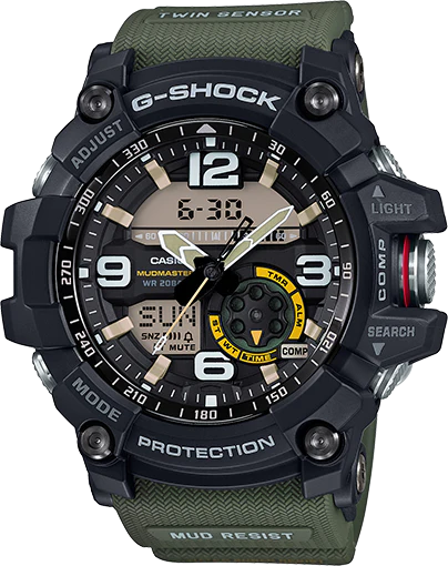 GG-1000-1A3 | MUDMASTER | G-SHOCK | Timepieces | CASIO