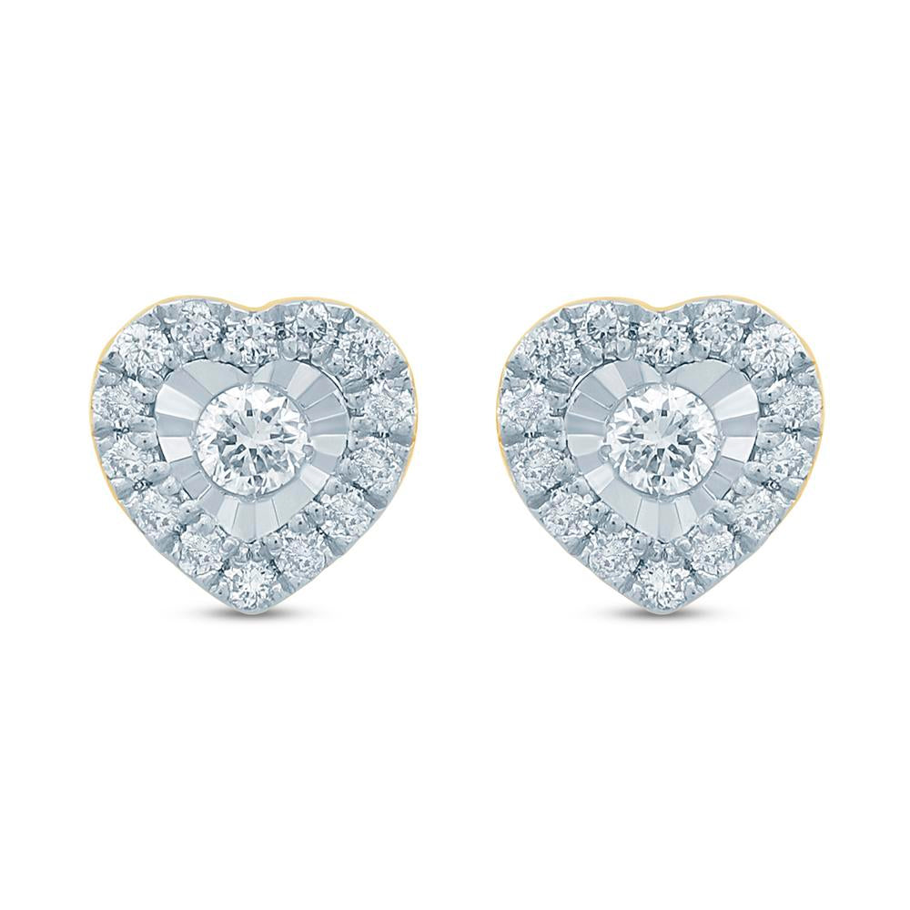 10KT-0.25CTW EARRINGS